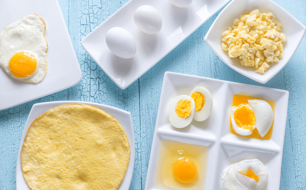 朝食の注文時に英語で答える卵の調理法